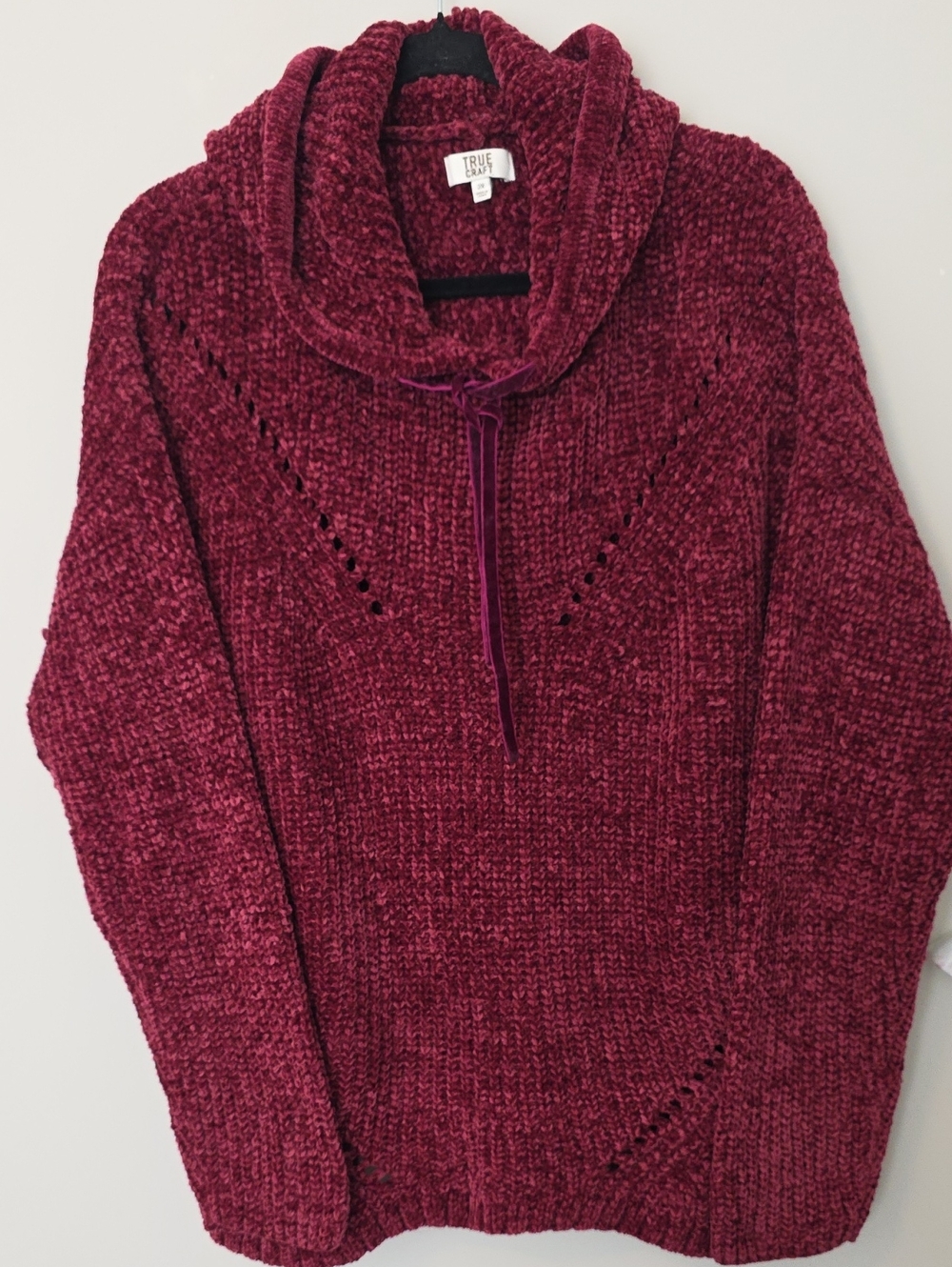 True Craft Chenille Hooded Sweater 2X